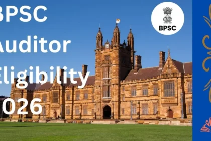 BPSC Auditor Eligibility 2026
