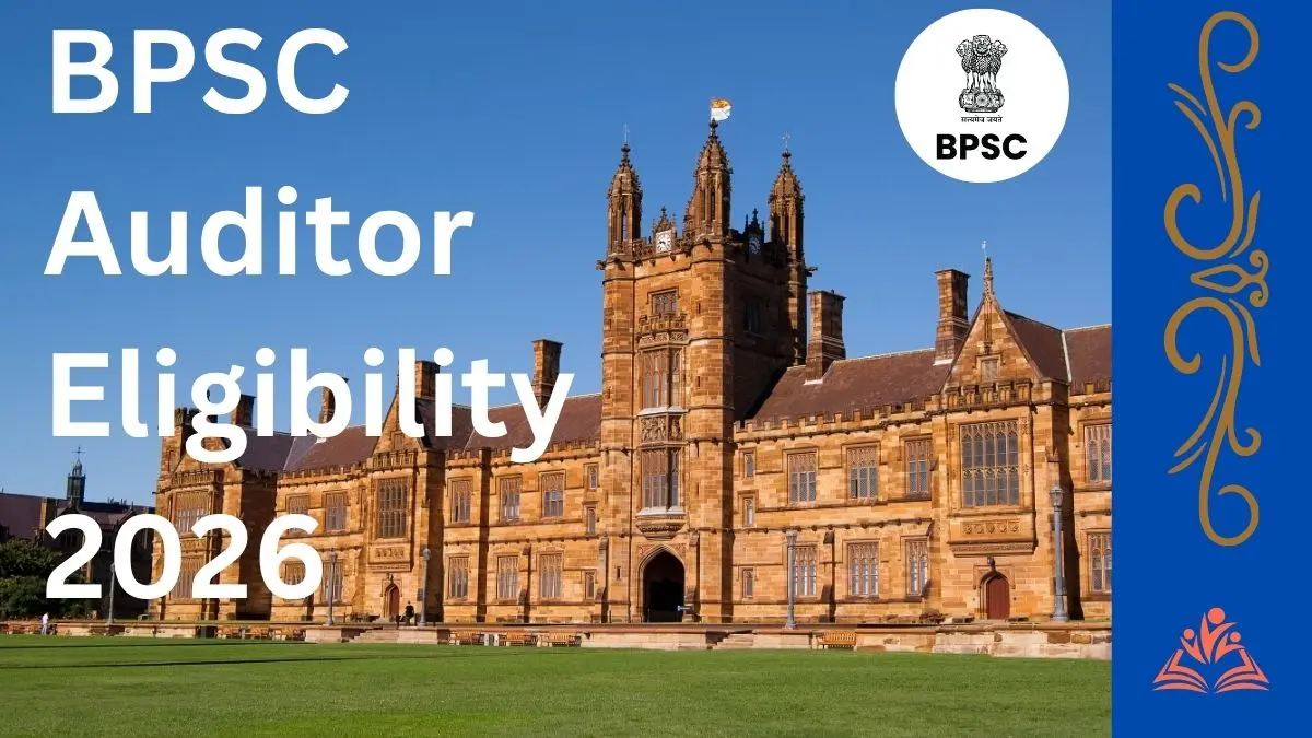 BPSC Auditor Eligibility 2026