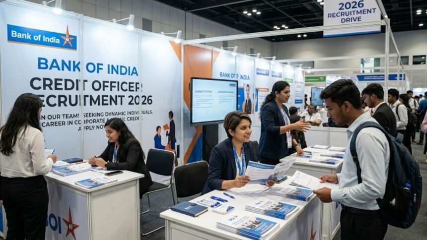 Bank of India Credit Officer Recruitment 2026