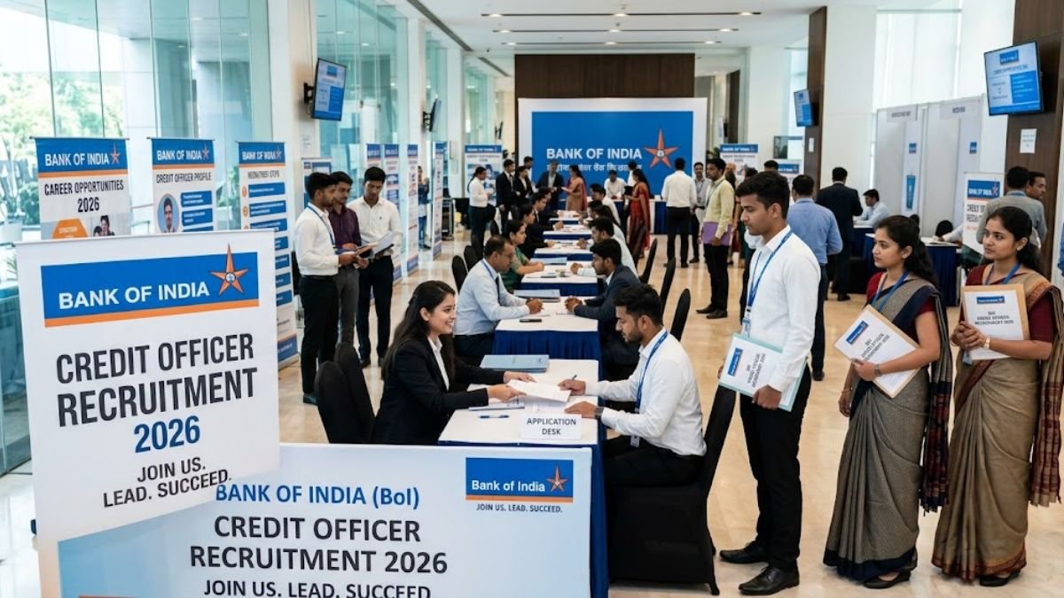 Bank of India Credit Officer Recruitment
