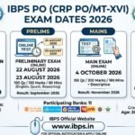 IBPS PO Exam Date 2026