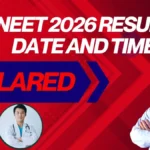 NEET 2026 Result Date and Time