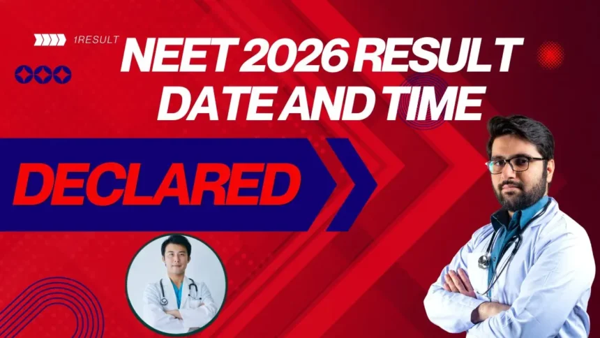 NEET 2026 Result Date and Time