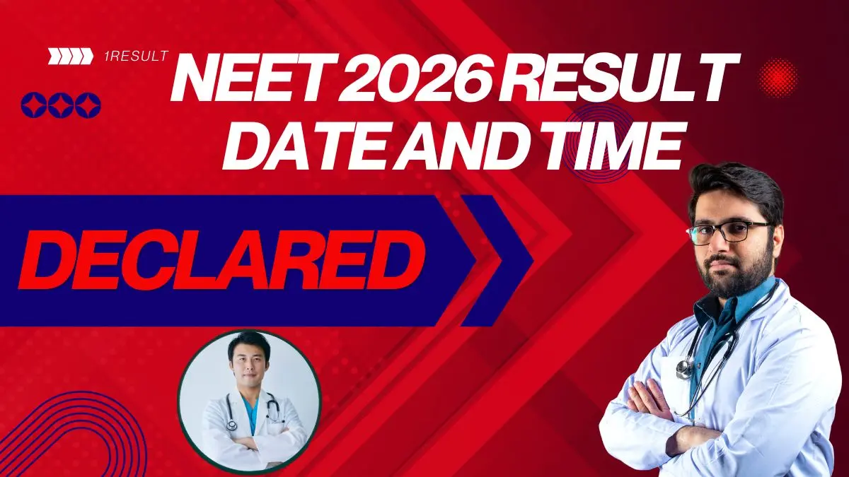 NEET 2026 Result Date and Time