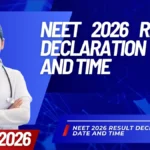 NEET 2026 Result Declaration Date and Time