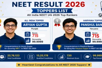 NEET Result 2026 Toppers List
