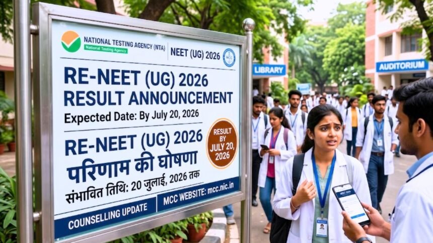 RE NEET 2026 ka Result Kab Aayega