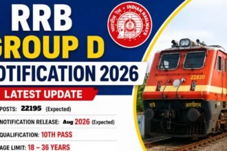 RRB Group D Notification 2026 See Full CBT Schedule (August 3 to 21) & Application Status Link!