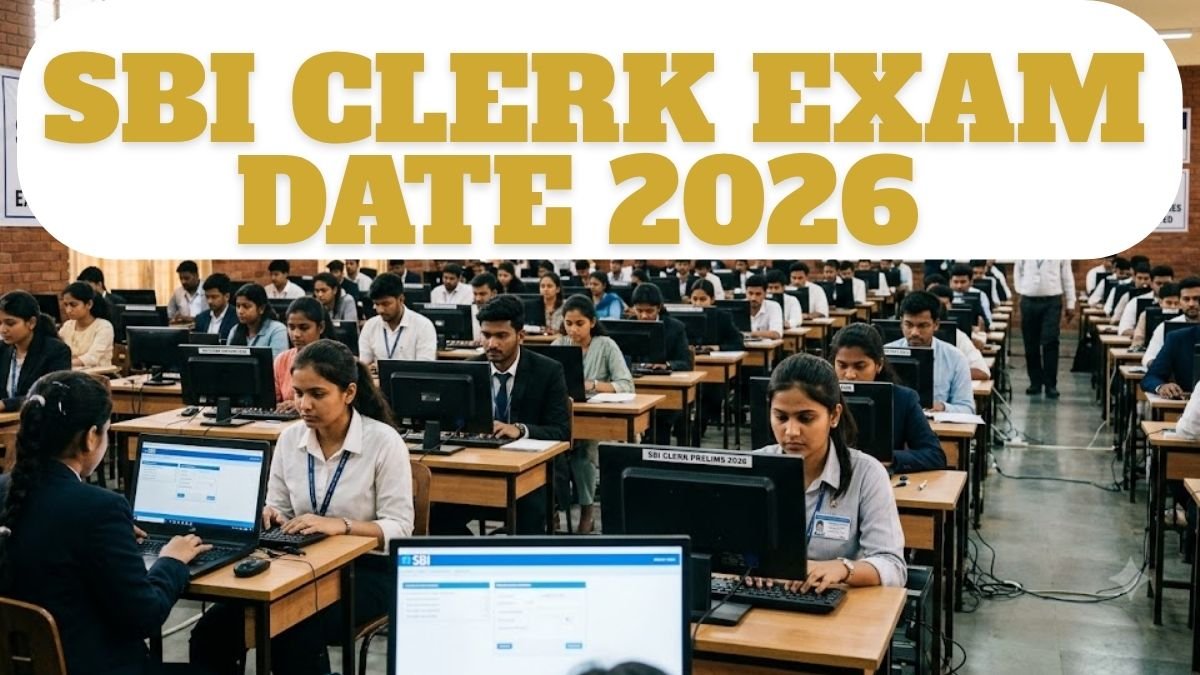SBI Clerk Exam Date 2026