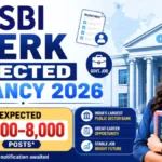 SBI Clerk Expected Vacancy 2026
