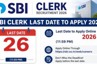 SBI Clerk Last Date to Apply 2026