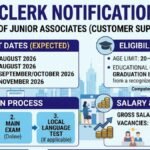 SBI Clerk Notification 2026