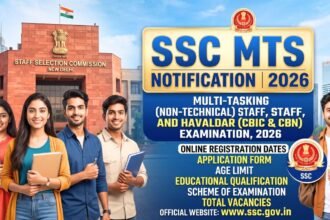 SSC MTS Notification 2026