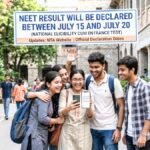 The NEET Result will be Declared Between July 15 and July 20