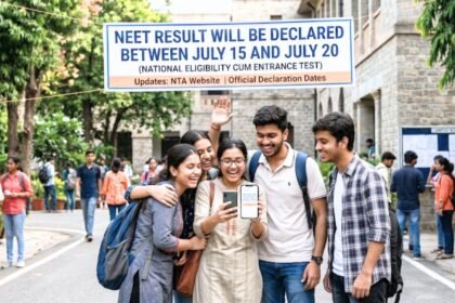 The NEET Result will be Declared Between July 15 and July 20